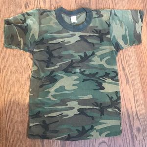 Authentic Military Vintage Camo Tee